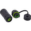 InLine Fiber optic coupler SC, short, IP68, 2x SC socket, M20