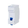 FTTH termination box for Din rail mounting, 4 ports, white